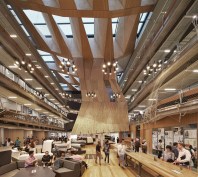 Nader Tehrani, Melbourne School of Design, a new design school for the University of Melbourne (Melbourne, Victoria, Australia, 2014). Collaborator: John Wardle Architects