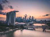Singapore featuring One North, the 500-acre technology quarter laid out by Zaha Hadid Architect