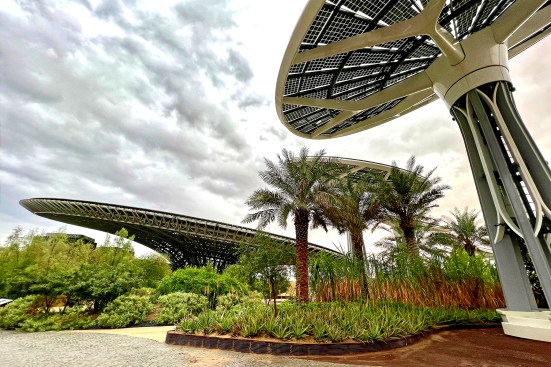 The Terra Pavilion at the Expo 2020 Dubai