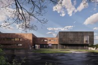 A rendering of the Brownsville Futures Project in Atlanta, by Atelier Cory Henry