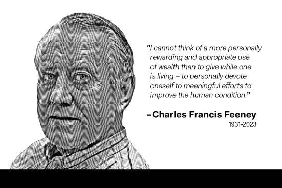 Charles F. Feeney, a pioneer of duty-free shops and a philanthropist who gave away nearly all of his $8 billion fortune to charity, died last month in San Francisco. He was 92.