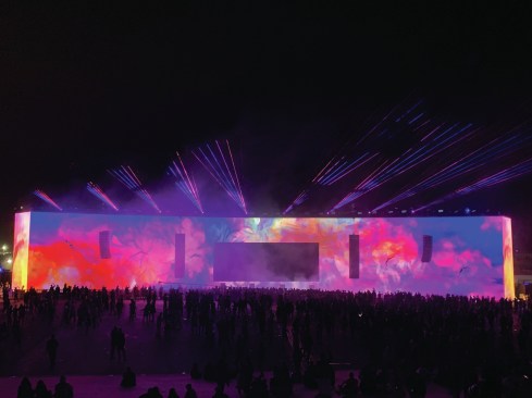 MDLBeast Soundstorm 2021, Saudi Arabia. Held in the desert outside of Riyadh, the event signaled the country's shift toward becoming a top entertainment destination. For 2021, the client wanted it to be the biggest, most design-forward event this region has ever experienced—and break a few world records along the way. Until 2017, music was banned in public places, men and women could not mix and socialize, and it was common to be arrested for dancing. So, when 500,000 festival goers danced, mingled and partied during the four days and nights of MDLBEAST: SoundStorm ‘21, it meant more than the EDM music, art and cultural festival that it was. It meant the cultural sands had shifted in Saudi Arabia.