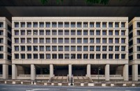 The J. Edgar Hoover Federal Bureau of Investigation gets a critical reassessment at Capital Brutalism, an exhibit at the National Building Museum in Washington, D.C.