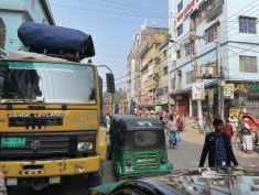 Dhaka, the capital of Bangledesh, is infamous for its severe traffic congestion, which is considered one of the worst in the world.