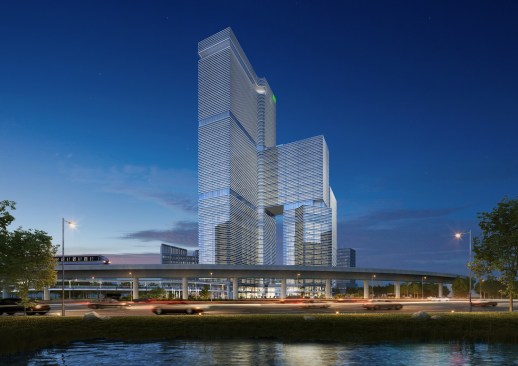 Nansha Kingboard Free Trade Zone Mixed-use Project, Guangzhou, China, by Aedas