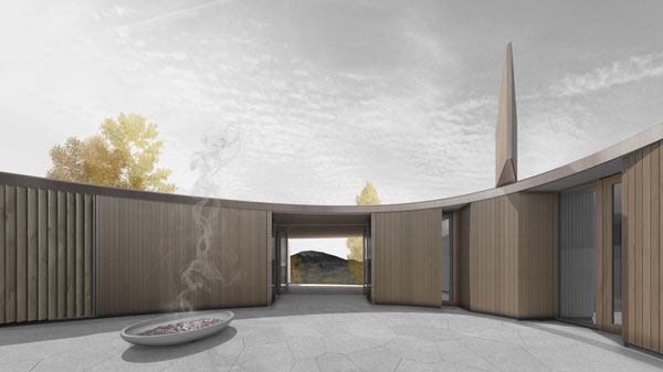 Courtyard.