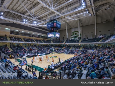 Vertical Tiered Arena