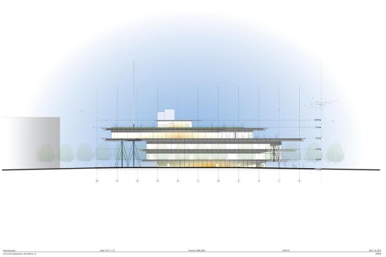 North elevation.