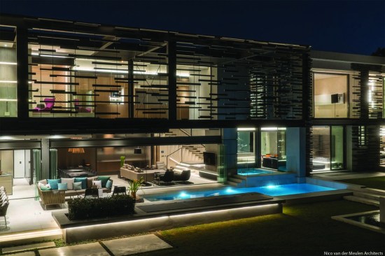 Outdoor entertainment area
