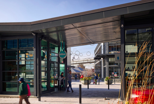 Market Square buildings and connecting space