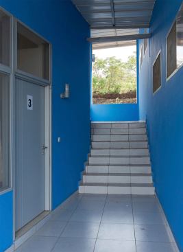 Stairs.