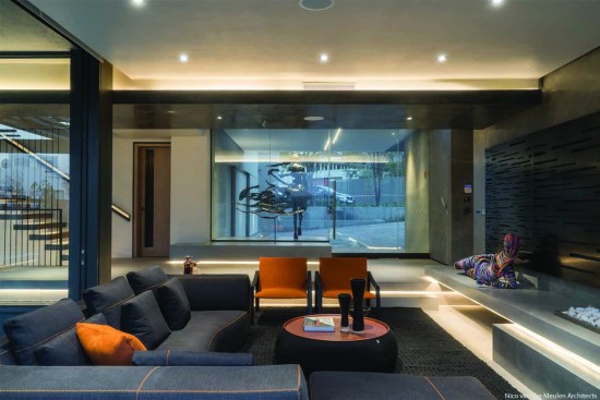 Formal lounge with entrance behind 