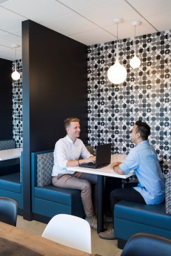 Breakroom booth
