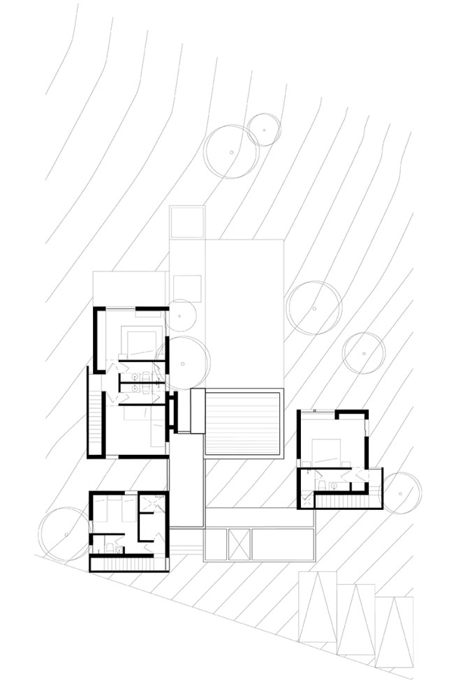Typical first-floor plan