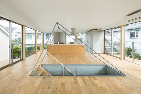 second floor facing kitchen