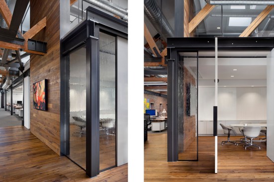 Conference room door