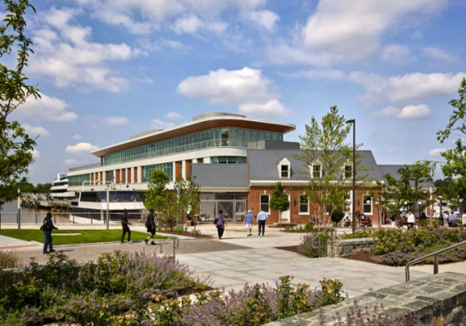 View of Pier 4 exterior from the south east