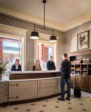 Front desk