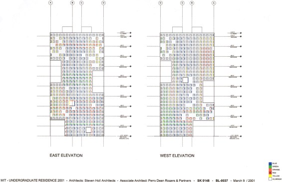 East & West elevations