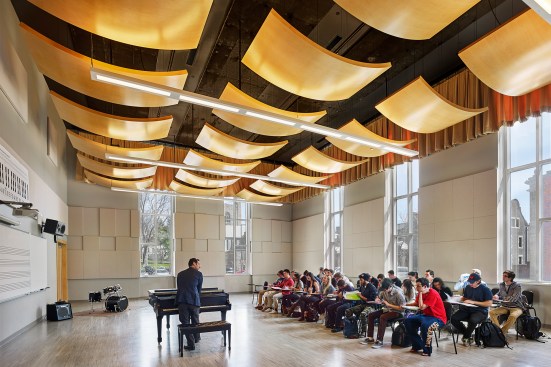 Music ensemble room