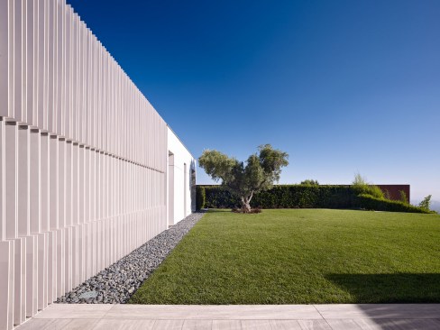 Residential Cement Panels and Glass Façade