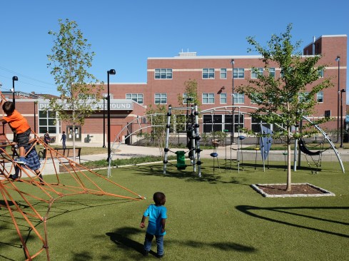 Playground, park, and recreation center