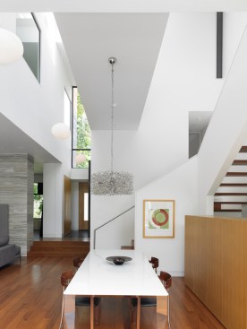 Main space looking towards front entry