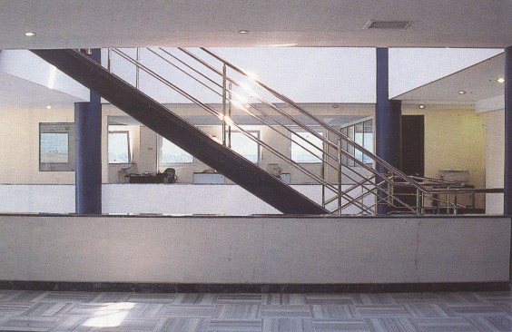 Stair in atrium