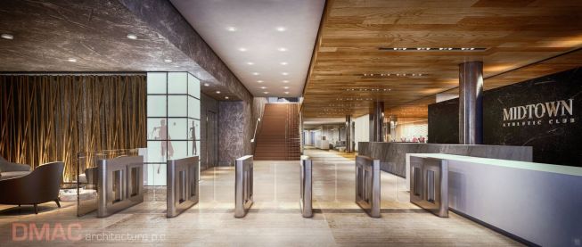 Second Floor Lounge Area