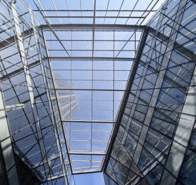 Detail: Cosmopolitan Tower, Warsaw, Poland