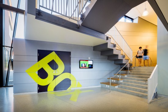 SUNY Potsdam interior entry