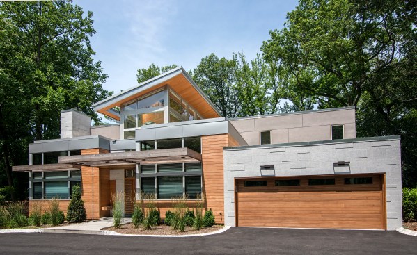 House on Morrow Road - Exterior from Garage