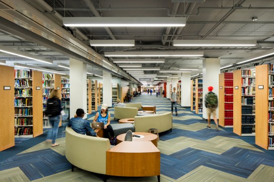 Interior, 1st Floor Stacks