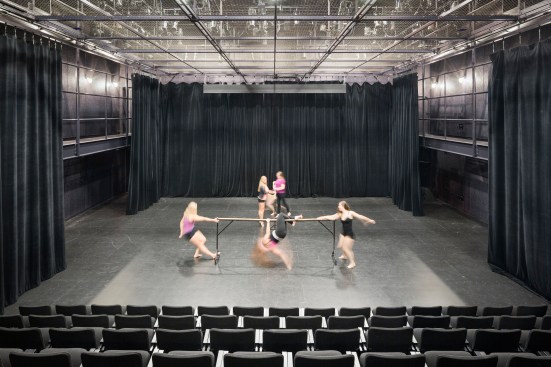 SUNY Potsdam interior performance stage