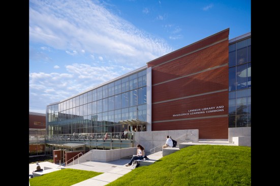 Exterior, Library Lawn