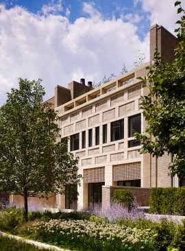 Southeast façade