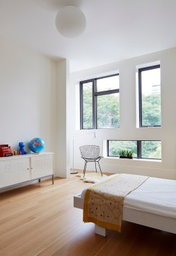 A bedroom on the third floor