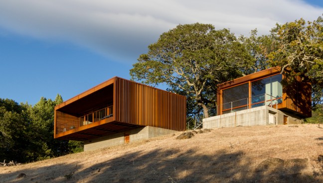 prefabricated, modular home designed by Alchemy Architects