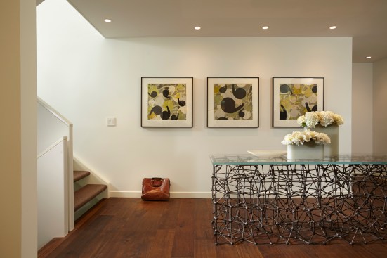 Remodel of Edina Mn residence, PK architects, Streeter and Associates, Andrew Flesher Interiors, ©Karen Melvin Photography, modern, contemporary, white, white kitchen, pizza oven, fireplace modern, monochromatic, woods, woodfloor, modern lamps, feather chandelier, feather pendant, poolside, Womb Chair, wire chair, remodel, remodel modern, architecture minnesota, AM cover