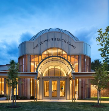 Project: The Temple-Tifereth Israel
Architect: Centerbrook Architects and Planners
Location: Beachwood, OH.