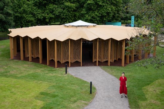 Serpentine Pavilion 2023 with designer Lina Ghotmeh
