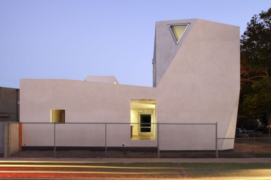 "The House That Consumed Geometry" in Venice Beach, Calif.