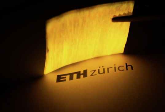 Researchers at ETH Zurich are developing new light-emitting properties in wood.