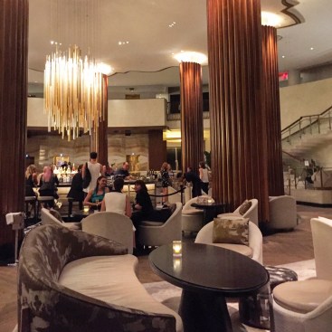David Rockwell's (sparsely attended) Nobu
