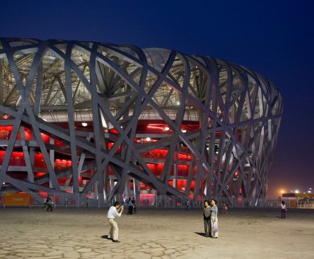 Beijing National Olympic Stadium, Beijing, by Herzog & de Meuron with Ai Weiwei.
