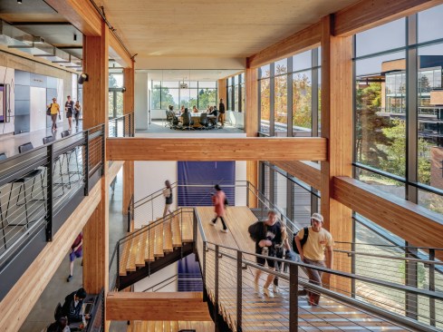 The University of Washington Founders Hall uses an efficient envelope, all-electric systems powered with mostly renewable energy, and mass timber structure. Typical carbon accounting suggests this is near zero carbon, but excludes a majority of the remaining GHG sources, however. This led us to investigate how to reach a truly carbon neutral built environment.
