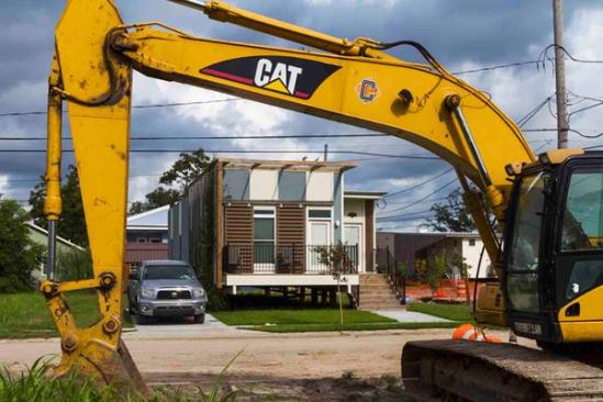 Make It Right, Rebuilding Lower 9th Ward, New Orleans, Louisiana