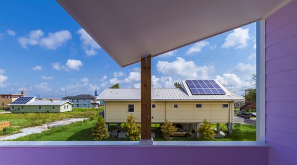 Make It Right, Two Family Home, Location: New Orleans LA, Architect: Frank O Gehry