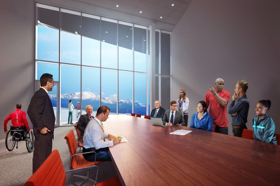 Museum boardroom