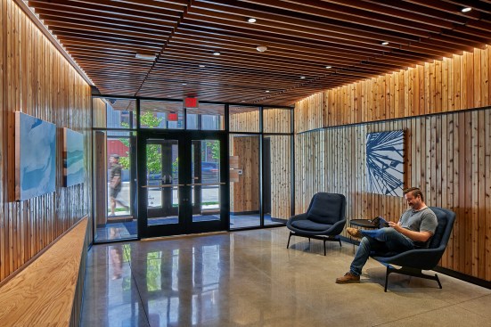 Entrance, 2660 John R, in Detroit